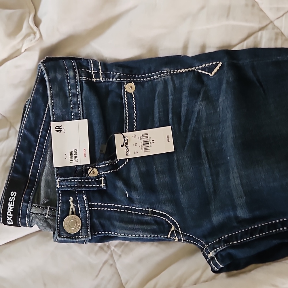 Express Low Rise Stretch Legging size 4R